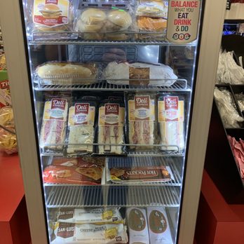 Shell - a refrigerated display case filled with food - Gas Stations Near Me - Snead, Alabama