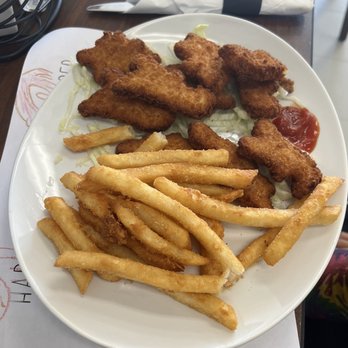 Chappie's Cafe - Chicken nuggets (totally Dino nuggets) - Breakfast & Brunch Near Me - Palatine, Illinois Chappie's Cafe - Chicken nuggets (totally Dino nuggets) - Breakfast & Brunch Near Me - Palatine, Illinois