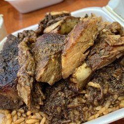 Albert's Real Jamaican Foods - Jerk chicken lunch special