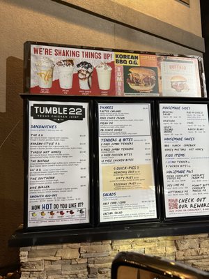 Menu photo 3 Tumble 22 Houston, TX