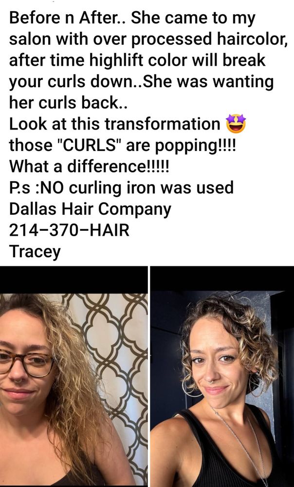 Dallas Hair Company Logo
