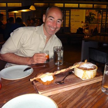 Yardbird - The enormous peach cobbler, which comes with vanilla ice cream in a cookie shell - Southern Near Me - Las Vegas, Nevada