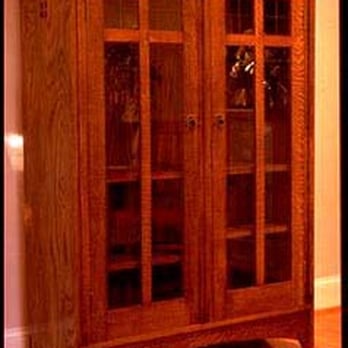 Johnston Woodworking - Stickley reproduction in quartersawn white oak - General Contractors Near Me Johnston Woodworking - Stickley reproduction in quartersawn white oak - General Contractors Near Me