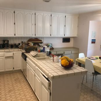 Fresh Paint - From stain grade dated cabinets to new fresh paint and new hardware - Painters Near Me - Hesperia, California Fresh Paint - From stain grade dated cabinets to new fresh paint and new hardware - Painters Near Me - Hesperia, California