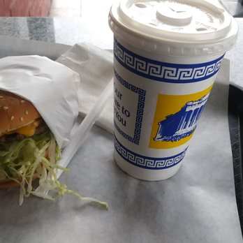 Omega Drive-In - Cheese burger and a shake with a coffee on the side! - Burgers Near Me - Orange, California Omega Drive-In - Cheese burger and a shake with a coffee on the side! - Burgers Near Me - Orange, California