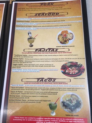 Menu photo 3 El Agave Rangely, CO