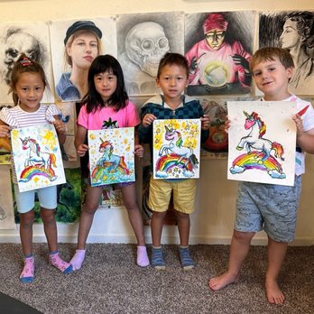 YM Art Center - Drawings by 6-year-old children. - Art Classes Near Me - Cupertino, California YM Art Center - Drawings by 6-year-old children. - Art Classes Near Me - Cupertino, California