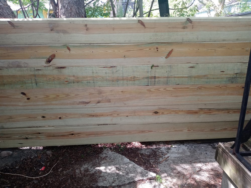 Slide of Jones property Improvement