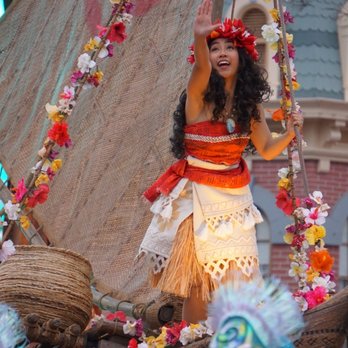Magic Happens Parade - Moana - Amusement Parks Near Me - Anaheim, California