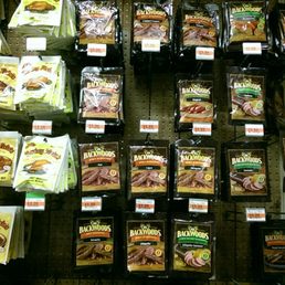 The meat makers section.