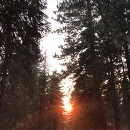 Smokey sunset