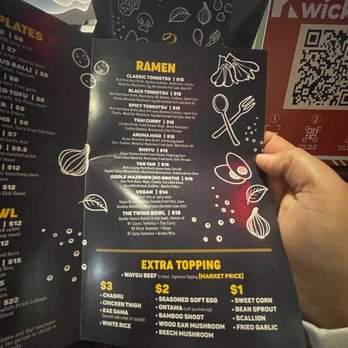 Oodle Ramen - Menu - Ramen Near Me - Orlando, Florida