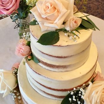 Greens and Beans - our wedding cake with fresh flowers - Florists Near Me - Clinton, New Jersey Greens and Beans - our wedding cake with fresh flowers - Florists Near Me - Clinton, New Jersey