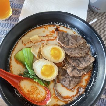 Bistrozine - Spicy Miso Ramen with Beef - Asian Fusion Near Me