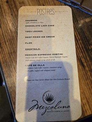 Menu photo 6 Mezcaluna Happy Valley, OR