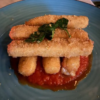 Gemelle - Mozzarella and eggplant sticks - Italian Near Me - Fort Worth, Texas Gemelle - Mozzarella and eggplant sticks - Italian Near Me - Fort Worth, Texas