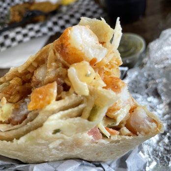 El Taco Buchon - Grilled Shrimp Burritos Del Mar Style - Seafood Near Me - Commerce, California El Taco Buchon - Grilled Shrimp Burritos Del Mar Style - Seafood Near Me - Commerce, California