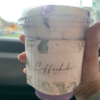 Coffeeholic House - Ube milk w/ ube cheese foam. - Coffee & Tea Near Me - Seattle, Washington Coffeeholic House - Ube milk w/ ube cheese foam. - Coffee & Tea Near Me - Seattle, Washington