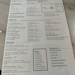 Menu Snapshot Menu Snapshot