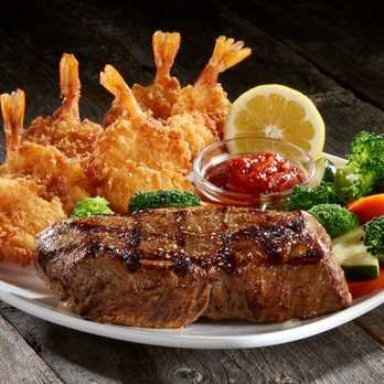 Sizzler - a steak and shrimp platter - Seafood Near Me - Buena Park, California