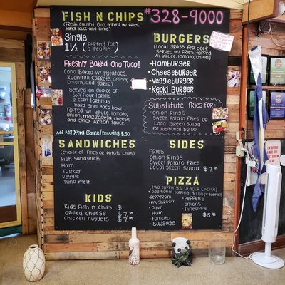 Menu photo 2 South Kona Grindz Captain Cook, HI