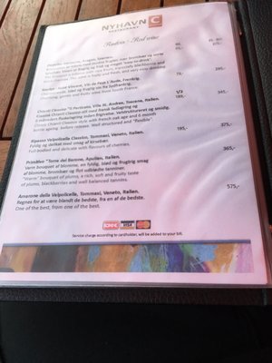 Menu photo 4 Cafe Nyhavn 17 Copenhagen, 84