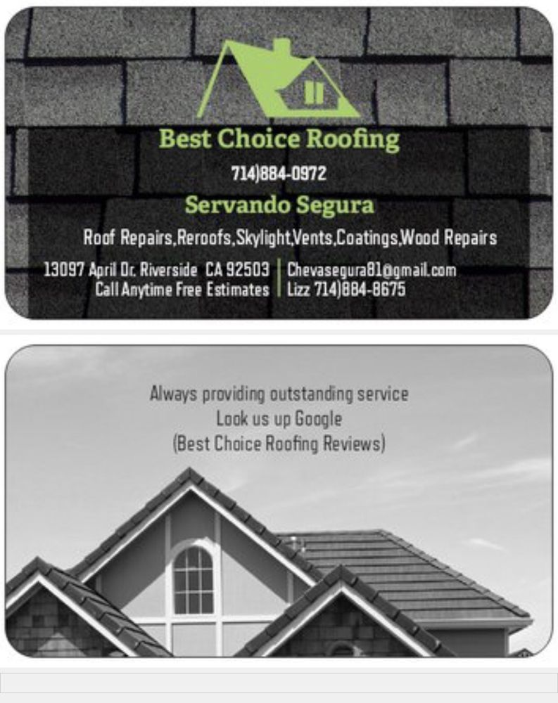 Slide of Best Choice Roofing