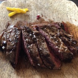 La Vaca Argentina - Beef. Well done with nothing else