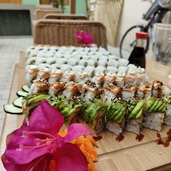 Sushiland - Beautiful sushi plate - Sushi Bars Near Me - Florence, FI