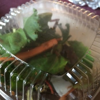 B Cup Cafe & Eatery  - Side salad. Unopened. It's $4. Literally two bites. Ridiculous and a rip off. - Sandwiches Near Me - New York, New York