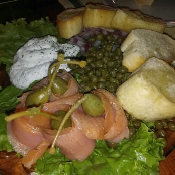Six Pence Pub - Delicious salmon appetizer platter. - Pubs Near Me - Savannah, Georgia Six Pence Pub - Delicious salmon appetizer platter. - Pubs Near Me - Savannah, Georgia