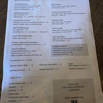 WiseGirl - Italian Near Me - Pleasant Hill, California WiseGirl - Italian Near Me - Pleasant Hill, California