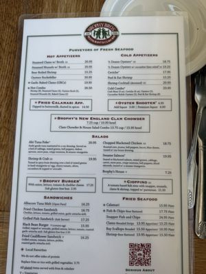 Menu photo 1 Brophy Bros Santa Barbara, CA Menu photo 1 Brophy Bros Santa Barbara, CA