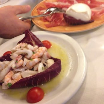 Maruzzella - Appetizers frutti di mare and Parma ham with mozzarella - Cucina campana Near Me - Milan, Michigan