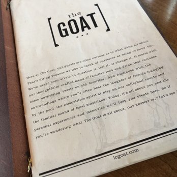 The Goat Hilliard - Menu - Bars Near Me - Hilliard, Ohio