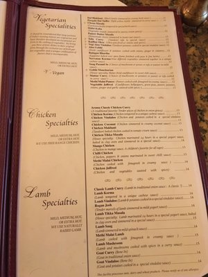 Menu photo 8 Aroma Indian Cuisine Napa, CA Menu photo 8 Aroma Indian Cuisine Napa, CA