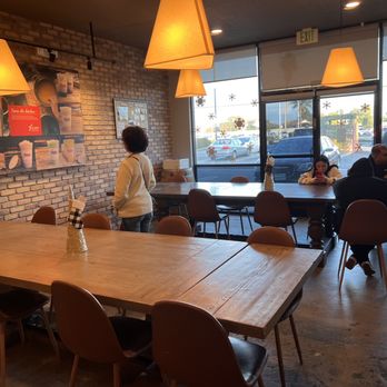 7 Leaves Cafe - Inside seating - Coffee & Tea Near Me - Torrance, California 7 Leaves Cafe - Inside seating - Coffee & Tea Near Me - Torrance, California