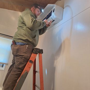 Dependable HVAC - Dependable HVAC technician installing a ductless mini-split air conditioning unit in Albemarle, NC... - Heating & Air Conditioning/HVAC Near Me - Mount Gilead, North Carolina Dependable HVAC - Dependable HVAC technician installing a ductless mini-split air conditioning unit in Albemarle, NC... - Heating & Air Conditioning/HVAC Near Me - Mount Gilead, North Carolina