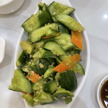 MY Dumpling - 4. Smacked Organic Cucumber Salad(Veg) 4. - Chinese Near Me - San Mateo, California