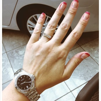 Beyond Nails Spa - French Shellac done by Heidy - Nail Salons Near Me - Annandale, Virginia