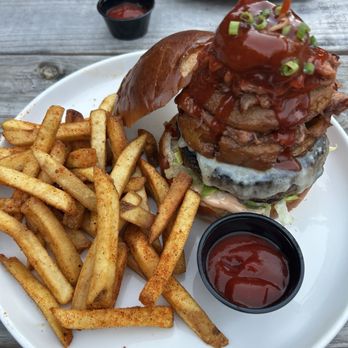 The Love Shack Grill - Volcano burger - Barbeque Near Me - Warren, Rhode Island The Love Shack Grill - Volcano burger - Barbeque Near Me - Warren, Rhode Island