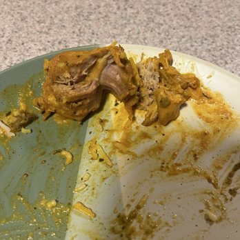 Zaika Indian Bistro - Inedible (to me) chicken from Coconut Chicken Curry - Buffets Near Me - las vegas, Nevada