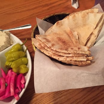 Kassab's Restaurant - Extra pita - Mediterranean Near Me - Pittsburgh, Pennsylvania