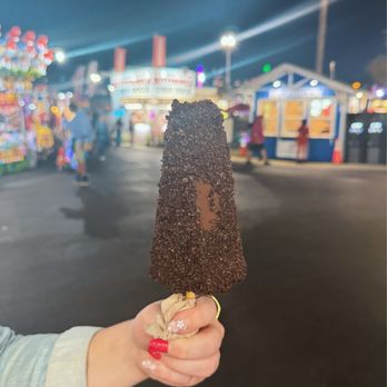 Florida State Fairgrounds - Frozen dipped cheesecake - Festivals Near Me - Tampa, Florida Florida State Fairgrounds - Frozen dipped cheesecake - Festivals Near Me - Tampa, Florida