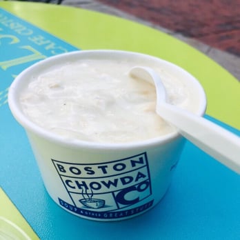 Boston Chowda - I'm New England clam chowder - Seafood Near Me - Boston, Massachusetts
