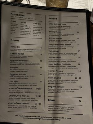 Menu photo 8 Violas St. Augustine, FL Menu photo 8 Violas St. Augustine, FL