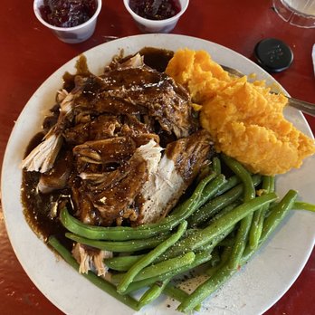 Blue Heaven - Jerk chicken-no bones and a bit spicy - Breakfast & Brunch Near Me - Key West, Florida Blue Heaven - Jerk chicken-no bones and a bit spicy - Breakfast & Brunch Near Me - Key West, Florida
