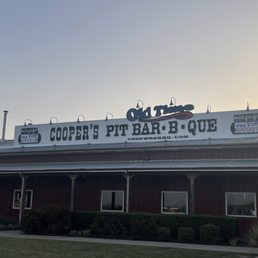 Exterior outside entrance of Cooper's Old Time Pit Bar-B-Que - Picture of coopers - Fort Worth, Texas Exterior outside entrance of Cooper's Old Time Pit Bar-B-Que - Picture of coopers - Fort Worth, Texas