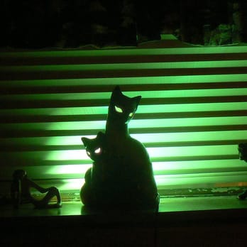 The Shady Dell - Our green cat lamp.... - Hotels Near Me - Bisbee, Arizona The Shady Dell - Our green cat lamp.... - Hotels Near Me - Bisbee, Arizona