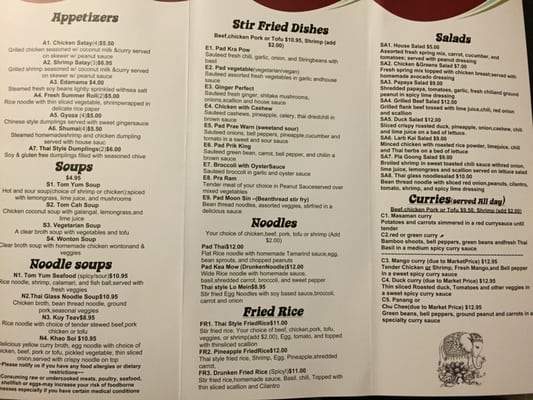 Menu photo 2 East West Cafe Burlington, VT Menu photo 2 East West Cafe Burlington, VT